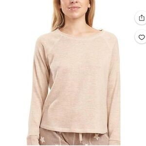 Karen Neuburger Soft Beige Lounge Top